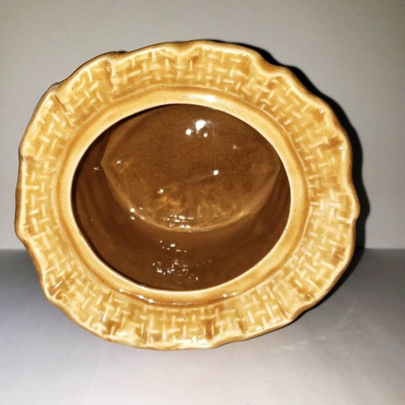 Vintage Burlap Bag Cookie Jar Bag O'Cookies made in Canada - Picture 9 of 11